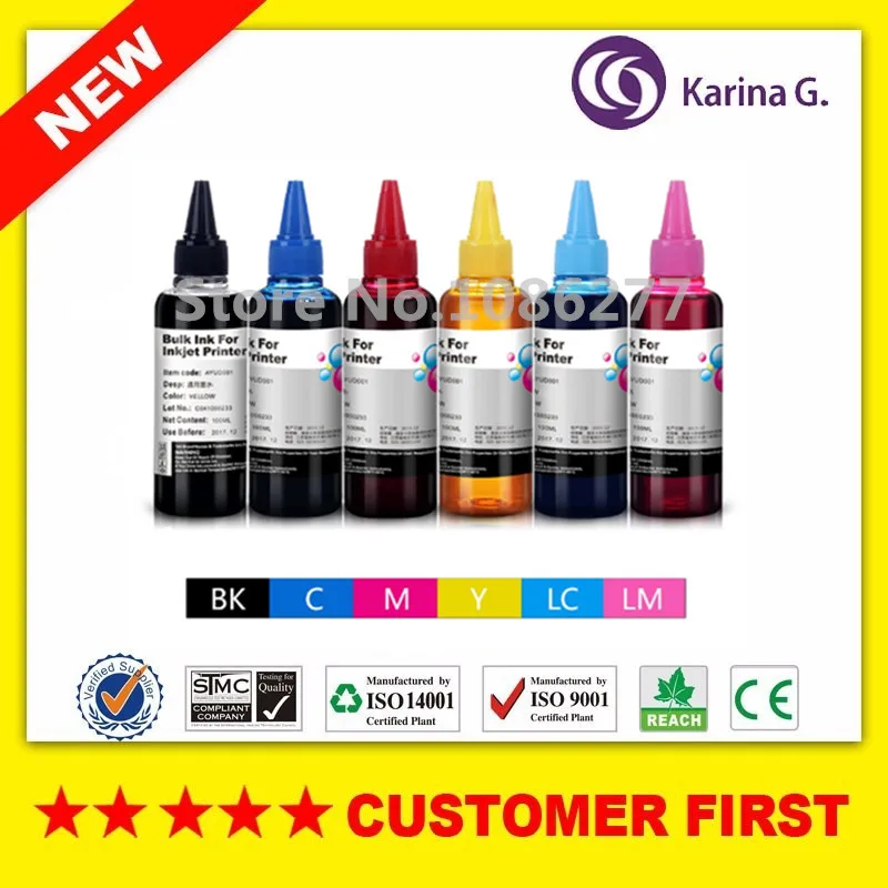 600ML Refill Dye Ink for T0981 T0991 For Epson Artisan 700 800 710 810
