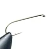 KKWEZVA 100PCS Dry Hooks Multiple Color Trout Fishing Flies Scud Shrimps Scud Cezch Fly Fishing Fly hooks  High Carbon Steel ► Photo 3/5