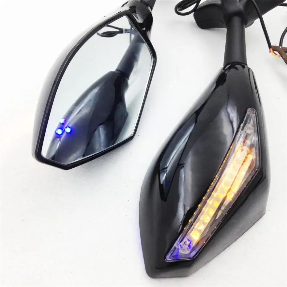 Мотоциклетное зеркало для мотоцикла Yamaha yzf Honda cbr Suzuki GSXR 600 750 1000 Hayabusa GSF SV650S Katana TL1000R