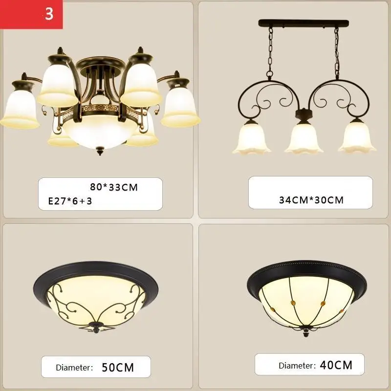 Lampada Celling Home Luminaire For Plafond Candeeiro Teto Lighting Lampara De Techo Plafonnier Living Room Light Ceiling Lamp - Цвет корпуса: Version V