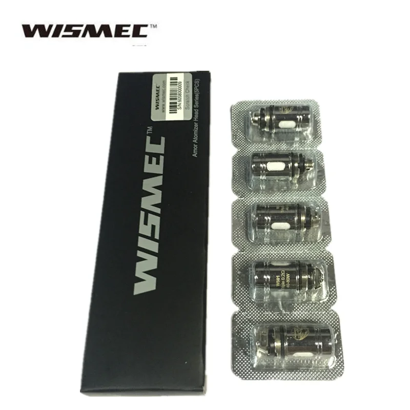 Дешевые 50 шт. WISMEC распылитель катушки 0.25ohm тройной NS головка для WISMEC 228 Вт Хищник Vape электронная сигарета Elabo танк