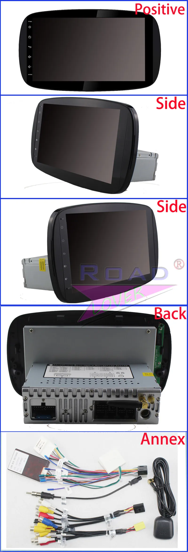 magnitol 2 din For Benz Smart 2015