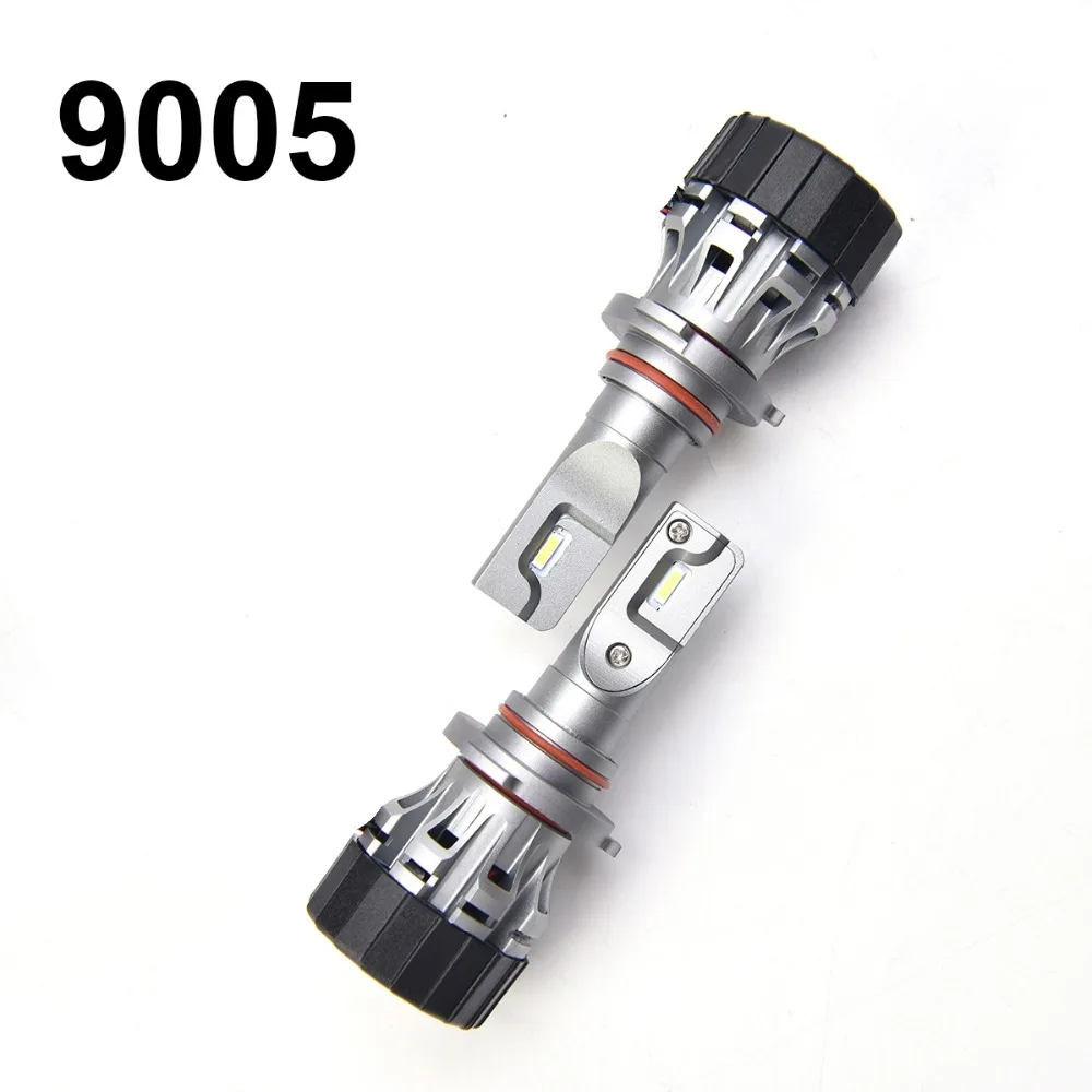 

ECAHAYAKU 2pcs H7/H11/H4/9005/9006 Led Car Lamps 72w 7600lm/Pair Light Bulbs For Cars 6000k Auto Bulb Led Headlight Replace kits