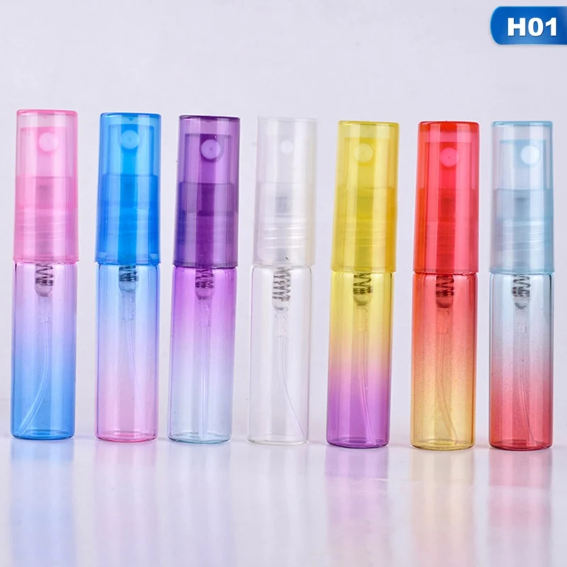 

1PC 4ML 8ml Glass Refillable Portable Sample Perfume Bottles Travel Spray Atomizer Empty Perfume Bottle Mini Sample Container