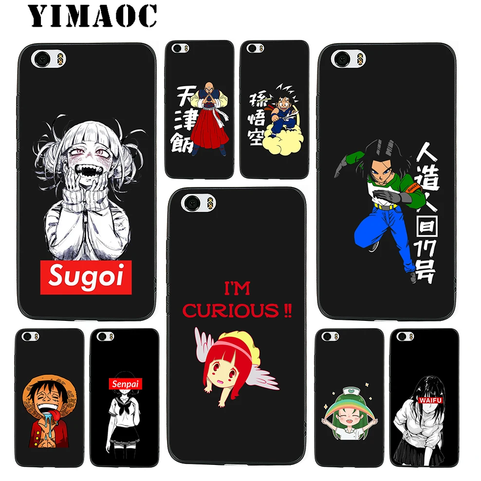 Мягкий силиконовый чехол YIMAOC DNZ Anime senpai Waifu для Xiaomi Redmi Note 9 Mi 8 Se 7 6 6A A1 A2 4X 4A 5A 5 MAX 3 MiA1 |