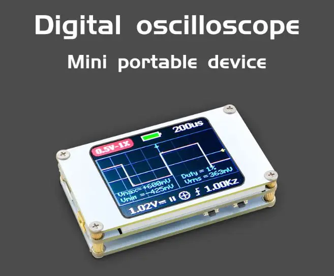 Мини осциллограф FNIRSI188 DSO188 компактный портативный с полосой пропускания 1