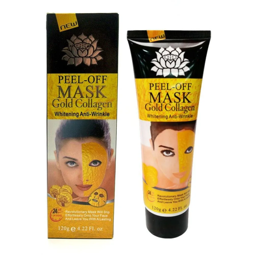 Face Care 24K golden mask Anti wrinkle anti aging mascara facial mask