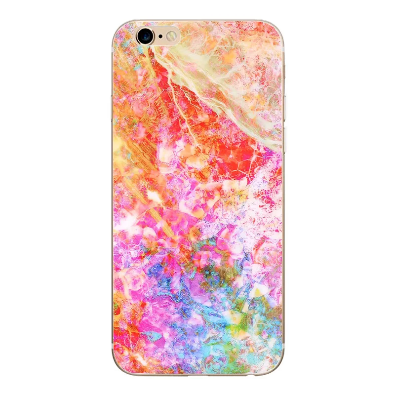 Мрамор Coque для iphone 8 Plus 7 5s SE 5 чехол силиконовый мягкий ТПУ 6s X телефон сумка |