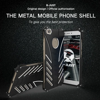 

Xiaomi mi max 2 Case R-JUST Luxury Space Aluminium Metal Cases For Xiaomi mi max2 6.44" Max 2 Mobile Phone Cover Coque