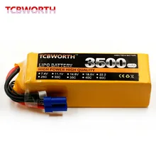 TCBWORTH 4S RC lipo батарея 4S 14,8 v 3500 mAh 30C-60C для РУ самолет квадротор вертолет Дрон 4S LiPO батарея 14,8 V 30C AKKU