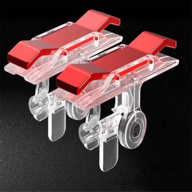 

2pcs Pubg Trigger Fire Button For Mobile Phone Game Controller Shooter Trigger Universal For iPhone Samsung Xiaomi Huawei