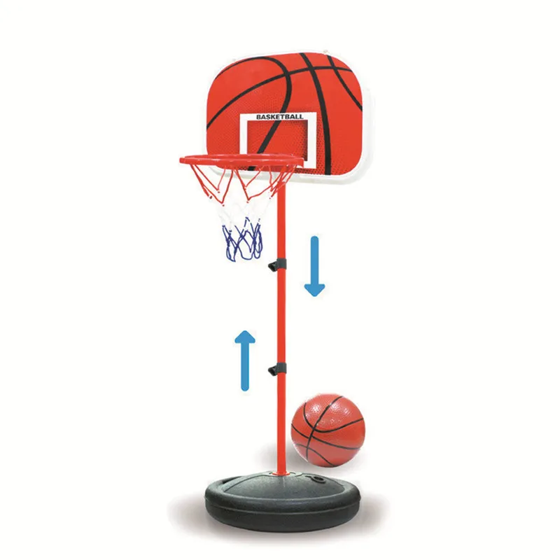 Детская баскетбольная игрушка Регулируемый высотный Лифт Фитнес игрушечные лошадки Крытый Детская Баскетбол сборки Баскетбол игры