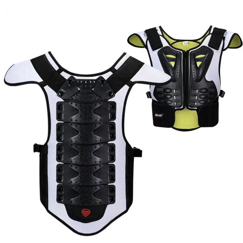 

Children Riding Skiing Extreme Sports Reflective Protection Jacket Gear Kids Outdoor Cycling Skating Back Bust Body Protect Gear