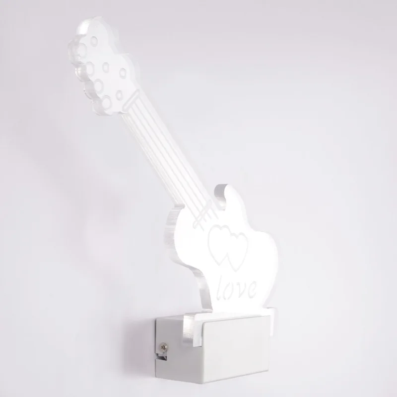 Современные Короткие акриловые бра 5 Вт светодиодные Настенные светильники для