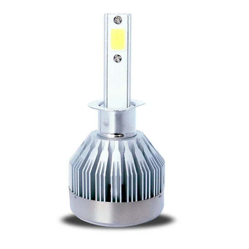2 шт. H4 LED H7 H11 H8 9006 HB4 H1 H3 HB3 COB C1 Автомобильная фара 36 Вт 4000лм дальнего ближнего света