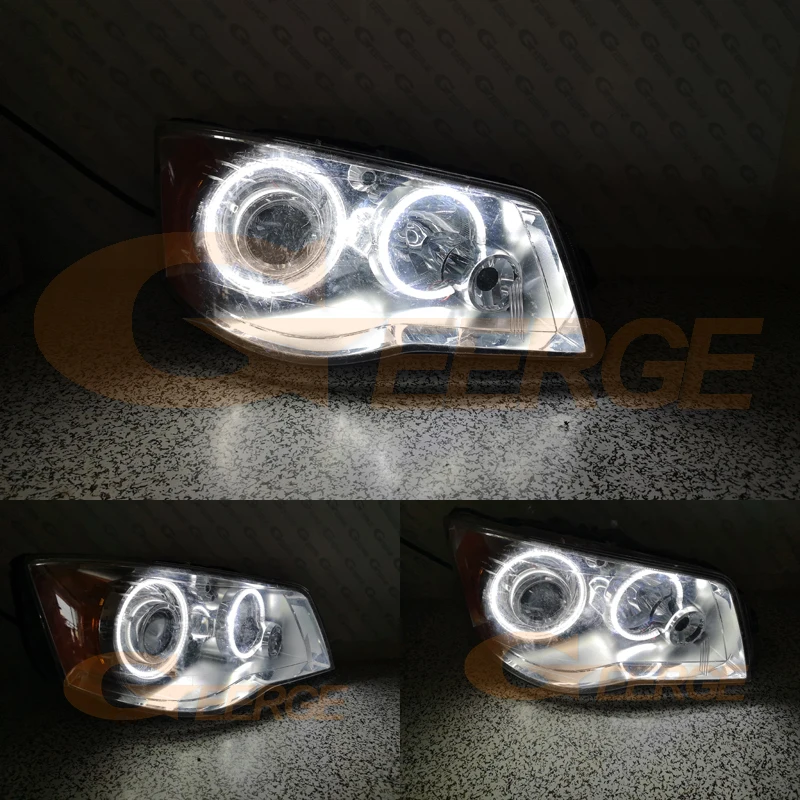 Для Chrysler Voyager Grand Voyager 2008- smd led angel eyes kit отличное Ультра яркое освещение DRL