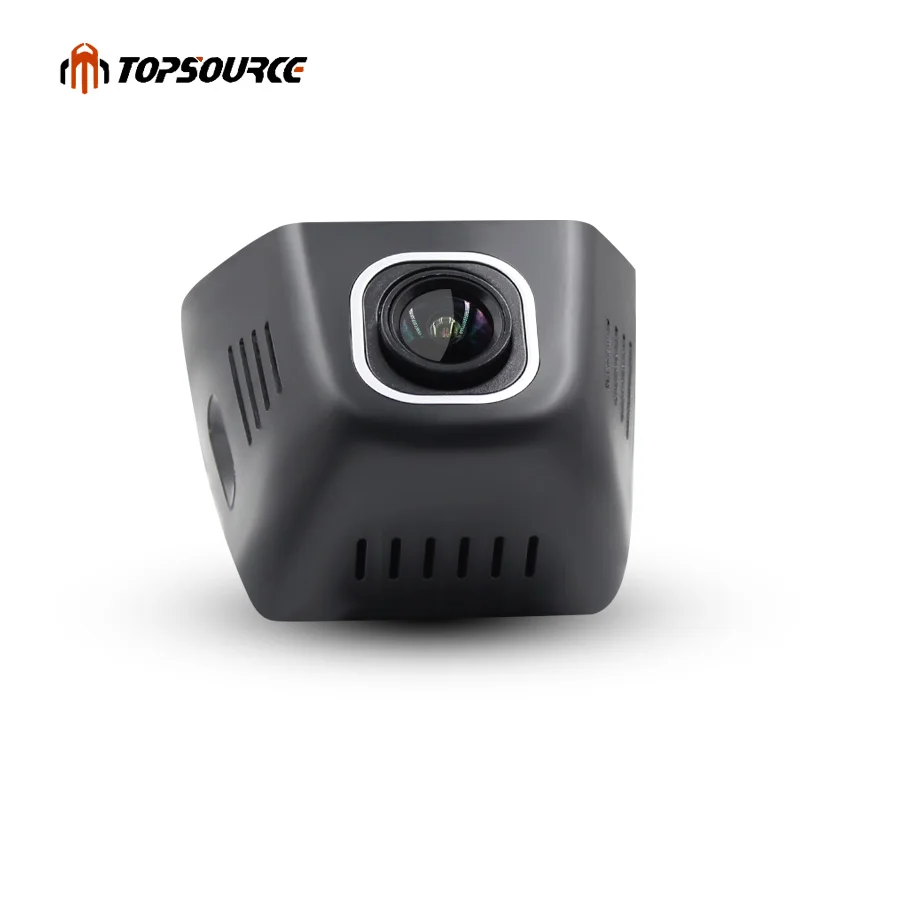 Автомобильный видеорегистратор TOPSOURCE 1080P Novatek широкоугольный мини WIFI|dash cam|night vision