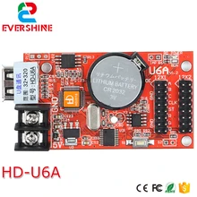 U6A HD-U6A(USB Порты и разъёмы) Высокая ценовая эффективность высокая для одиночных и двойных Цвет светодиодный Экран Управление карты Поддержка всех языков