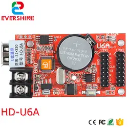 U6A HD-U6A (USB Порты и разъёмы) Рентабельность Высокое для одного и двойной Цвет светодио дный Экран Управление карты Поддержка все язык