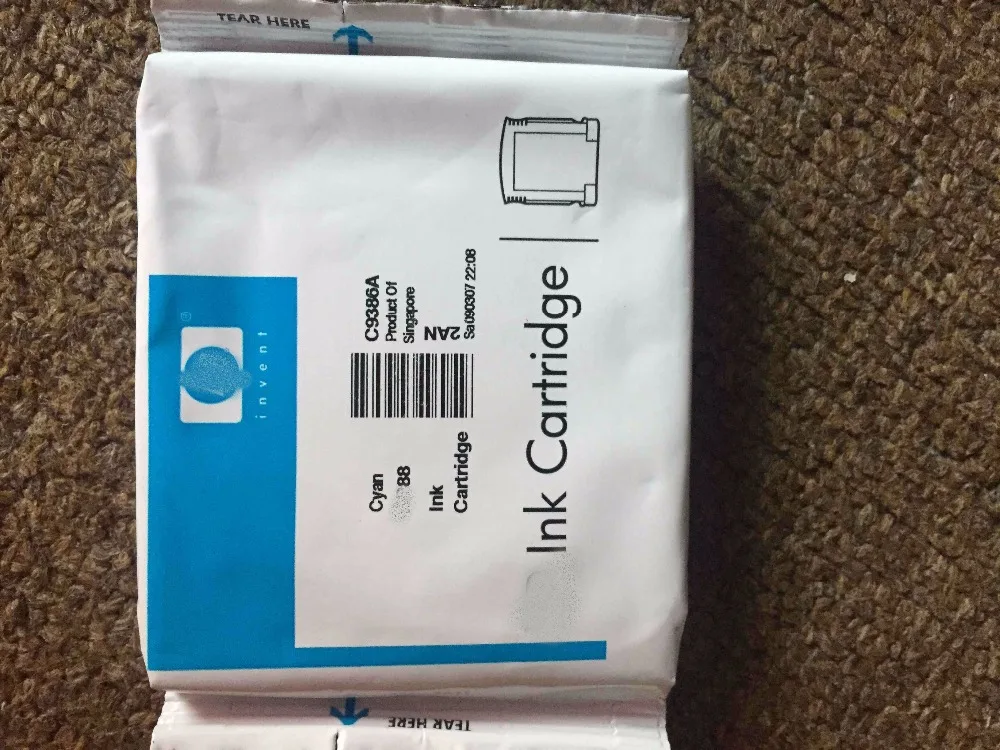 

Ink Crtridge C9386A for HP 88 CYAN Printer