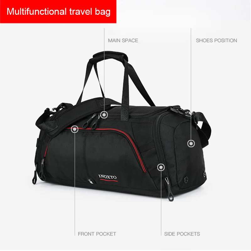 

Men Large Bag Waterproof Shoulder Bags Travel Durable Sporting LXX9