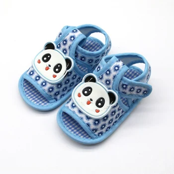 

Newborn Baby Boy Girl Summer Shoes Unisex Flat Cotton Comfortable Summer Cartoon Soft Sole Outdoor First Walker 0-18M Shoes