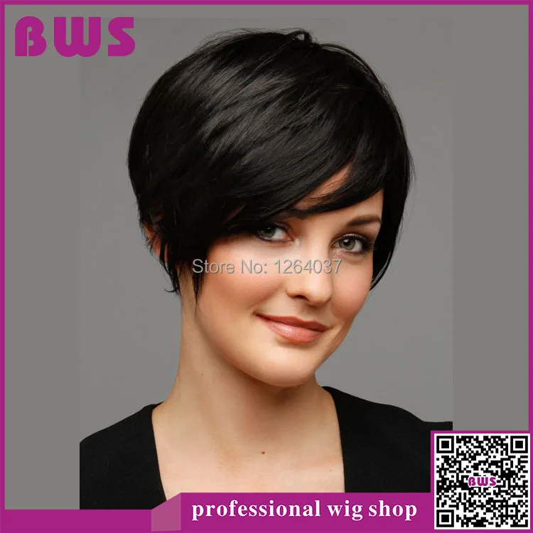 Sexy Hairstyle Short Wigs Synthetic Hair For Black Women Straight