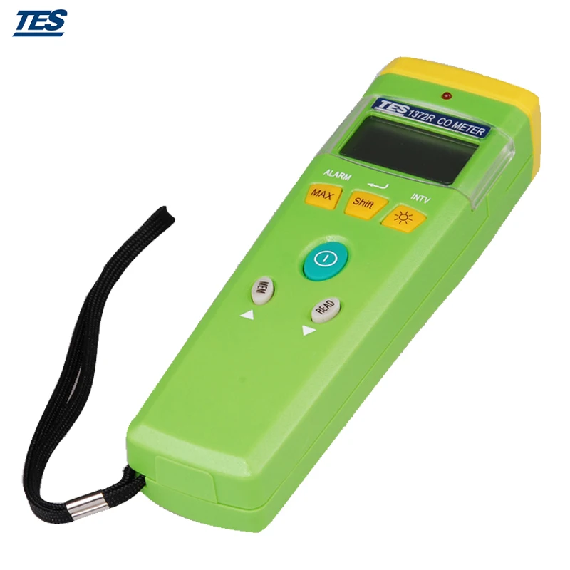 Портативный тестер угарного газа анализатор CO измеритель (0 ~ 999 ppm 1 ppm) TES 1372R|detector