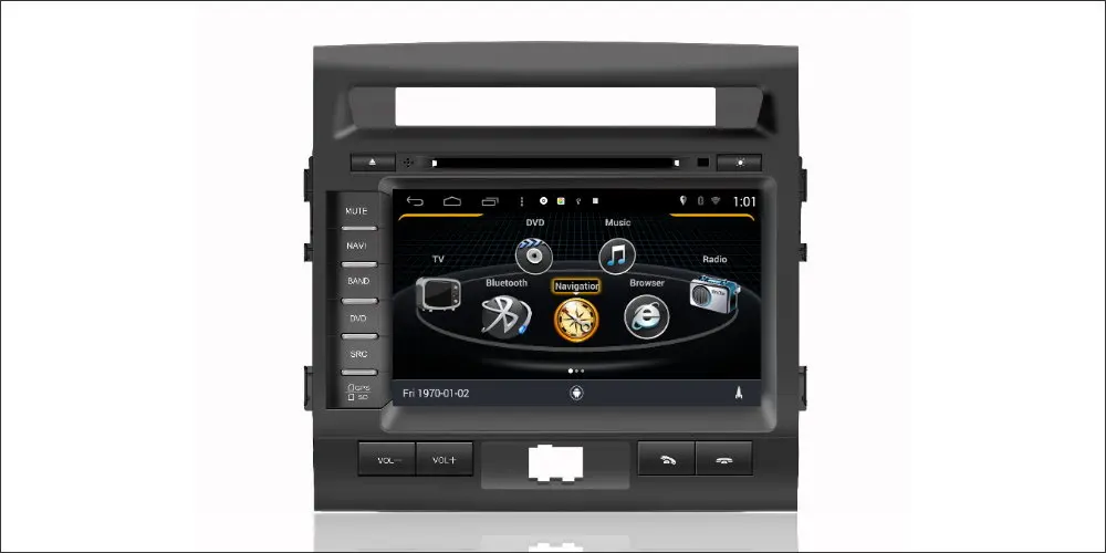 Cheap Liislee Car Android Multimedia For Toyota Roraima Land Cruiser LC 200 2008~2013 Radio DVD Player GPS Nav Navigation Audio Video 16