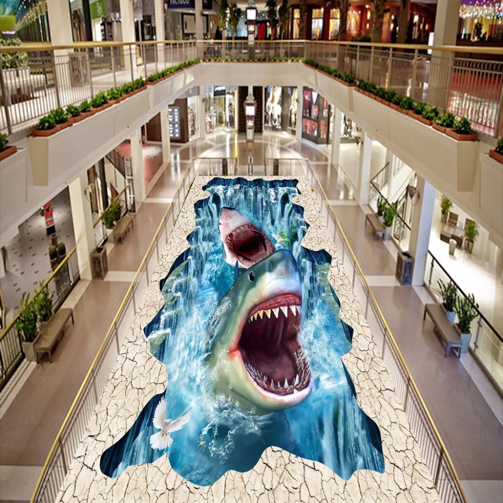 Custom-Photo-3D-Flooring-Mural-Sharks-Waterfall-3D-Stereoscopic-Floor-Stickers-Waterproof-Thickened-Self-adhesive-PVC (1)