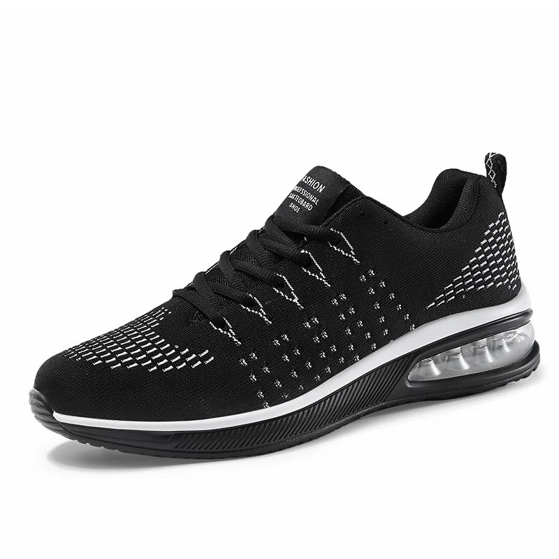 Ao Homens Respirável Sneakers 55505 vermelho Desporto Ar cinza Correr Preto Casuais Formadores De Sapatos Flats Malha Nova Par Calçados Caminhada Esportivos Livre wB7gEpzq