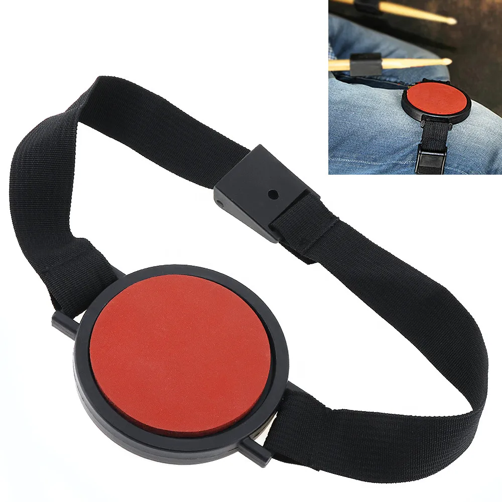 

Free shipping!4 Inches Rubber Orange color Dumb Drum Pad Leg Drum Percussion Musical Instruments for Jazz Drums Exercise