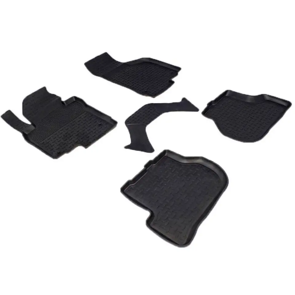 Rubber floor mats for Volkswagen Golf V 2003 2004 2005 2006 2007 2008