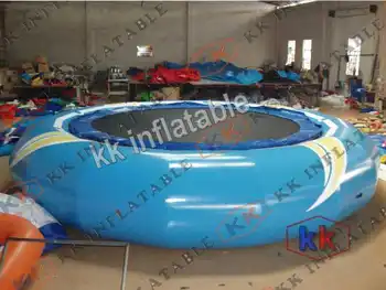 

Sky Blue Octagon Sharp Inflatable Water Trampoline on Sale