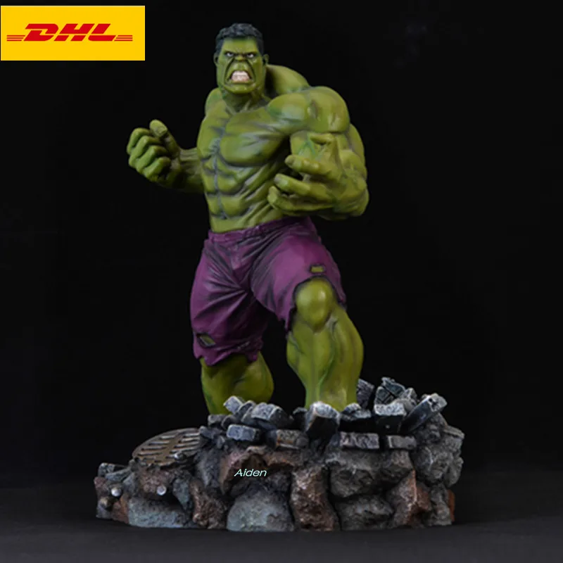 

10" Statue Avengers: Age of Ultron Superhero Hulk Robert Bruce Banner GK Action Figure Collectible Model Toy BOX 26CM B467
