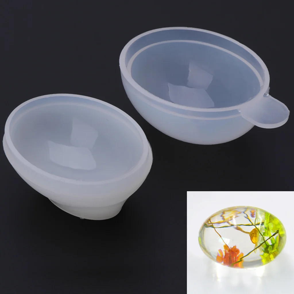 

Silicone Egg Mould For DIY Resin Necklace Pendant Jewelry Making Mold Tool Craft