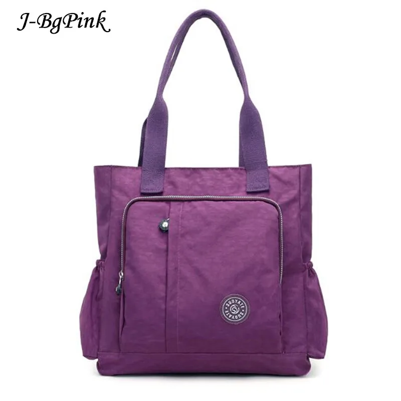 

New Casual Women Handbag Large Capacity Waterproof Shoulder Bag Fashion Design Wear-resistant Nylon Big Tote Bags Mother package