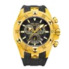 Reef Tiger/RT hombre reloj con cronógrafo fecha oro amarillo correa de caucho relojes de cuarzo reloj hombre masculino RGA303 ► Foto 1/6