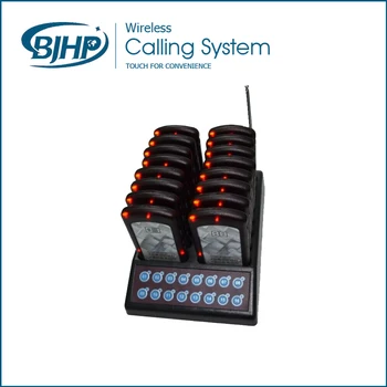 

1 set restaurant pager and keypad transmitter guest coaster paging system