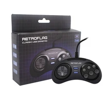 Retroflag классический USB контроллер Лер м геймпад джойстик USB игровой контроль для MEGAPi Raspberry Pi 4 B PC для MacOS Retropie NESPi