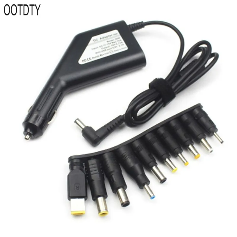 19V 90W DC Power Supply Car Charger Adapter for ACER/HP/DELL/Samsung/Lenovo/Asus Laptops Smartphones with 10 Jack Connectors 19V 90W DC Power Supply Car Charger Adapter for ACER/HP/DELL/Samsung/Lenovo/Asus Laptops Smartphones with 10 Jack Connectors