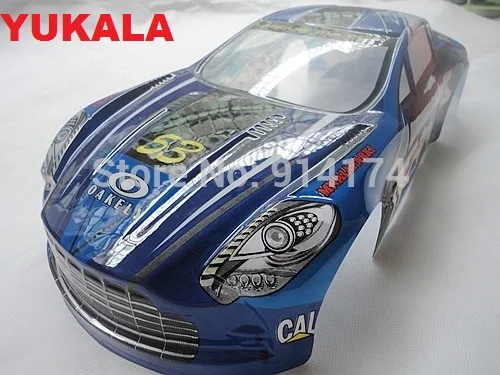 Корпус кузова из ПВХ для радиоуправляемого автомобиля 1/10 YUKALA R/C 190 мм № 062|shell 1/10|body
