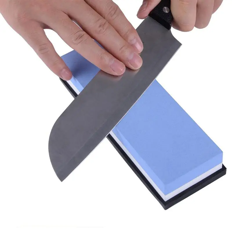 

WINOMO Professional Knife Sharpener Whetstone Dual Sided 1000/6000 Grit Combination Knife Sharpener Kitchen Accessories