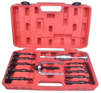 

16pc Blind Hole Slide Hammer Pilot Bearing Internal Extractor Remover Puller Set