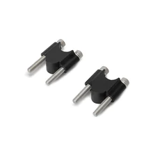 Универсальный мотоциклетный Руль Riser Clamp CNC алюминиевый руль крепление Riser для 7/" 22 мм рукоятки зажим для Honda Yamaha