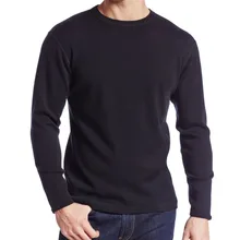 Мужской свитер из чистой тонкой мериносовой шерсти, мужское Утепленное зимнее термобелье с длинными рукавами, кардиган, дышащая верхняя одежда