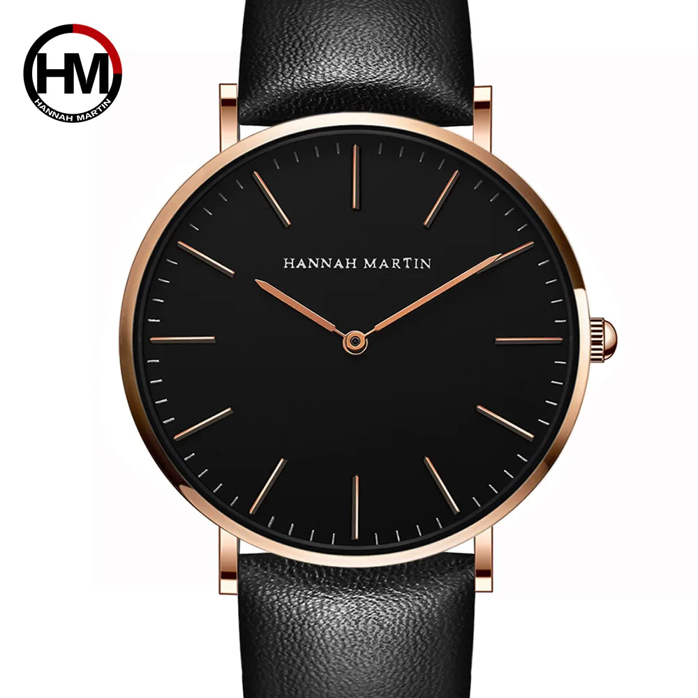 Uomini Orologi Hannah Martin Ultra Sottile In Pelle Orologio Maschile  Impermeabile Casual Uomini Della Vigilanza di Sport del Quarzo Del Polso  Della Vigilanza|watch men|watch men watchwatches quartz watche - AliExpress