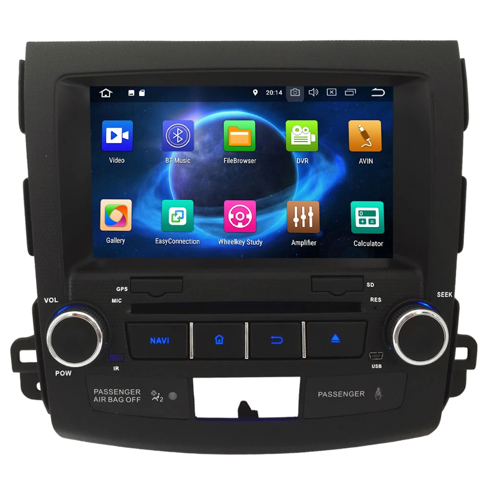 Perfect KLYDE Octa Core Android 8 4GB RAM 32GB ROM Car DVD Player Radio For Peugeot 4007/Citroen C-Crosser 2007 2008 2009 2010 2011 2012 1