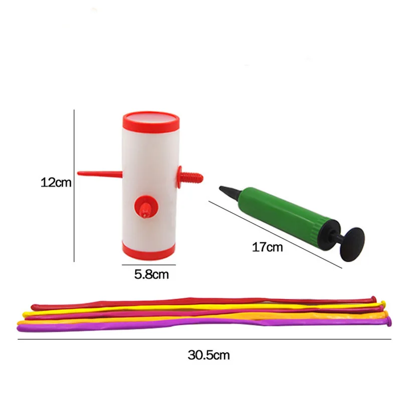 Меч шипы через воздушный шар с насосом воздушный шар Иллюзия Волшебные трюки маг крупным планом улица трюк реквизит забавная игрушка для