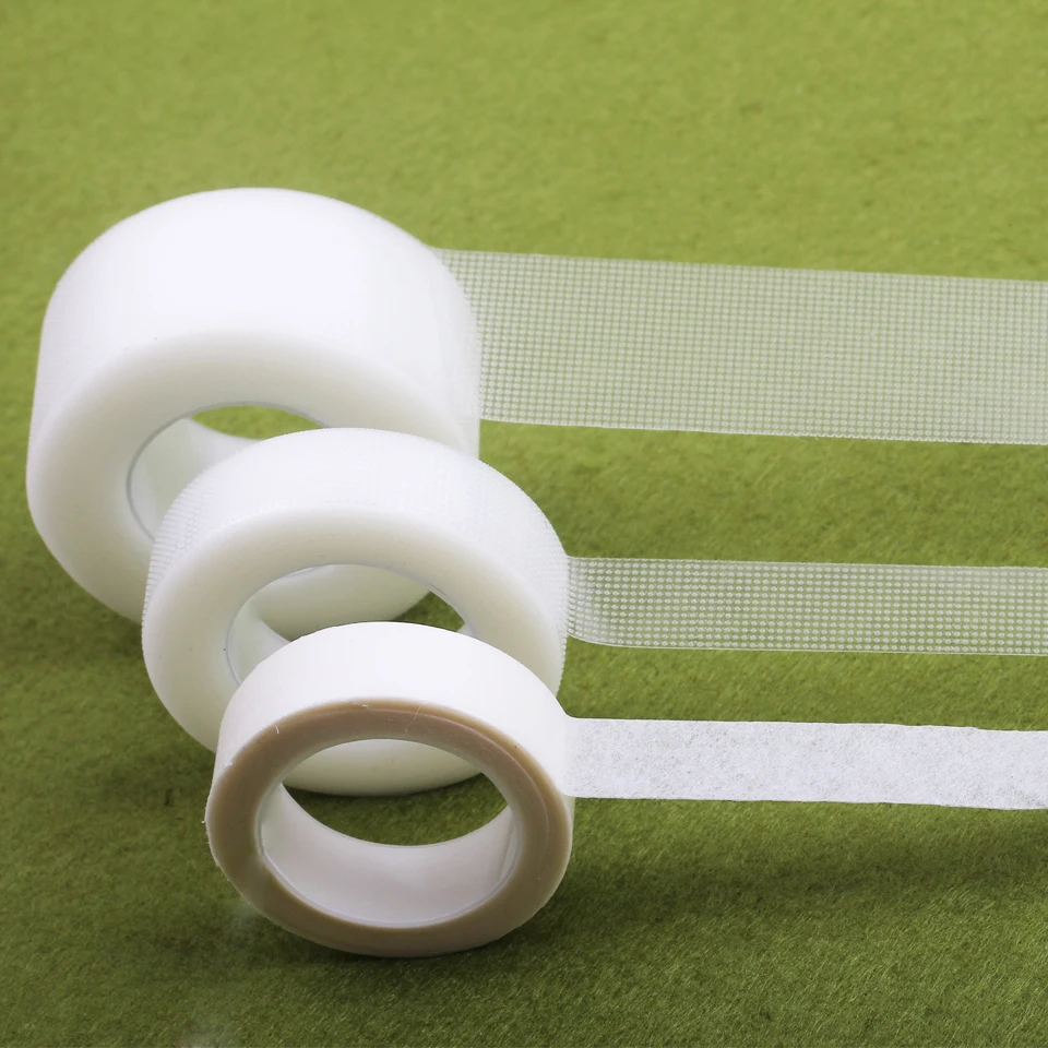 

2pcs/set Professional Eyelash Extension Eyelash Non-woven & PE Isolated Wrap Tape Under Patch Makeup Pad Tools